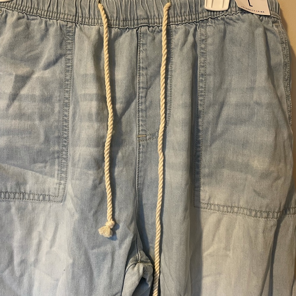 Jean Joggers with Rope String - Picture 5 of 5